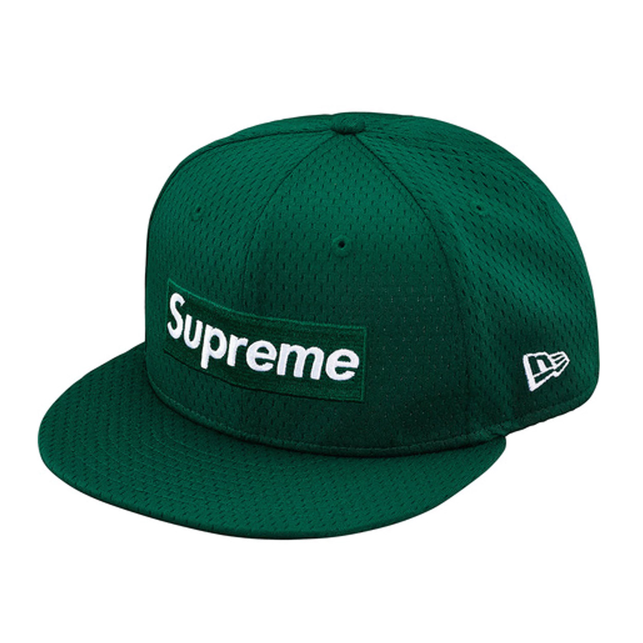 Buy Supreme New Era Mesh Box Logo Cap Dark Green - Novelship